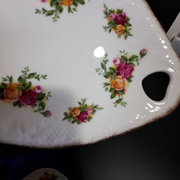 Royal Albert Old Country Roses Oval Victorian Tray Floral Bone China Decorative - Picture 5 of 13